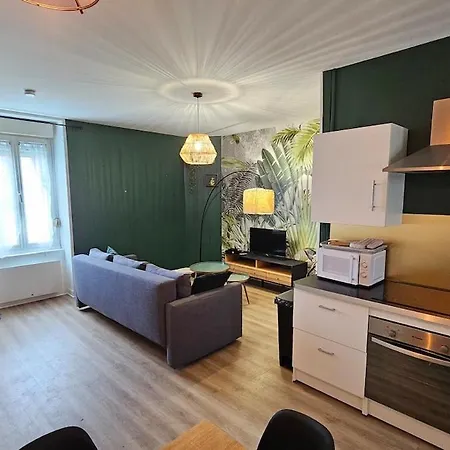 Apartament L'echappee Sauvage-t3-wifi- Queen Size *