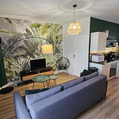 Apartament L'echappee Sauvage-t3-wifi- Queen Size *