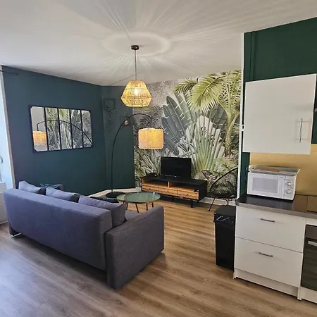L'echappee Sauvage-t3-wifi- Queen Size Apartament *